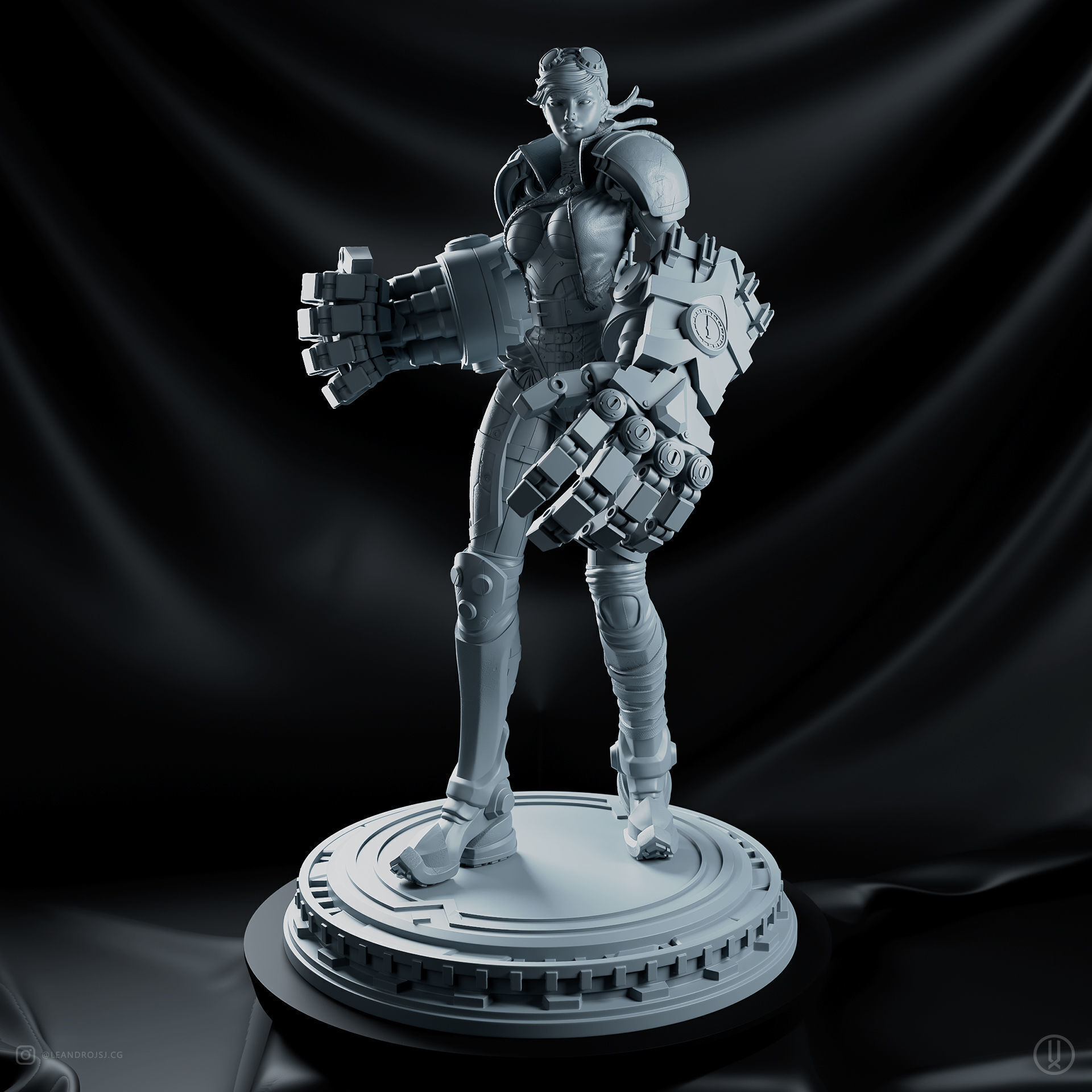  League of Legends  3D print model_3