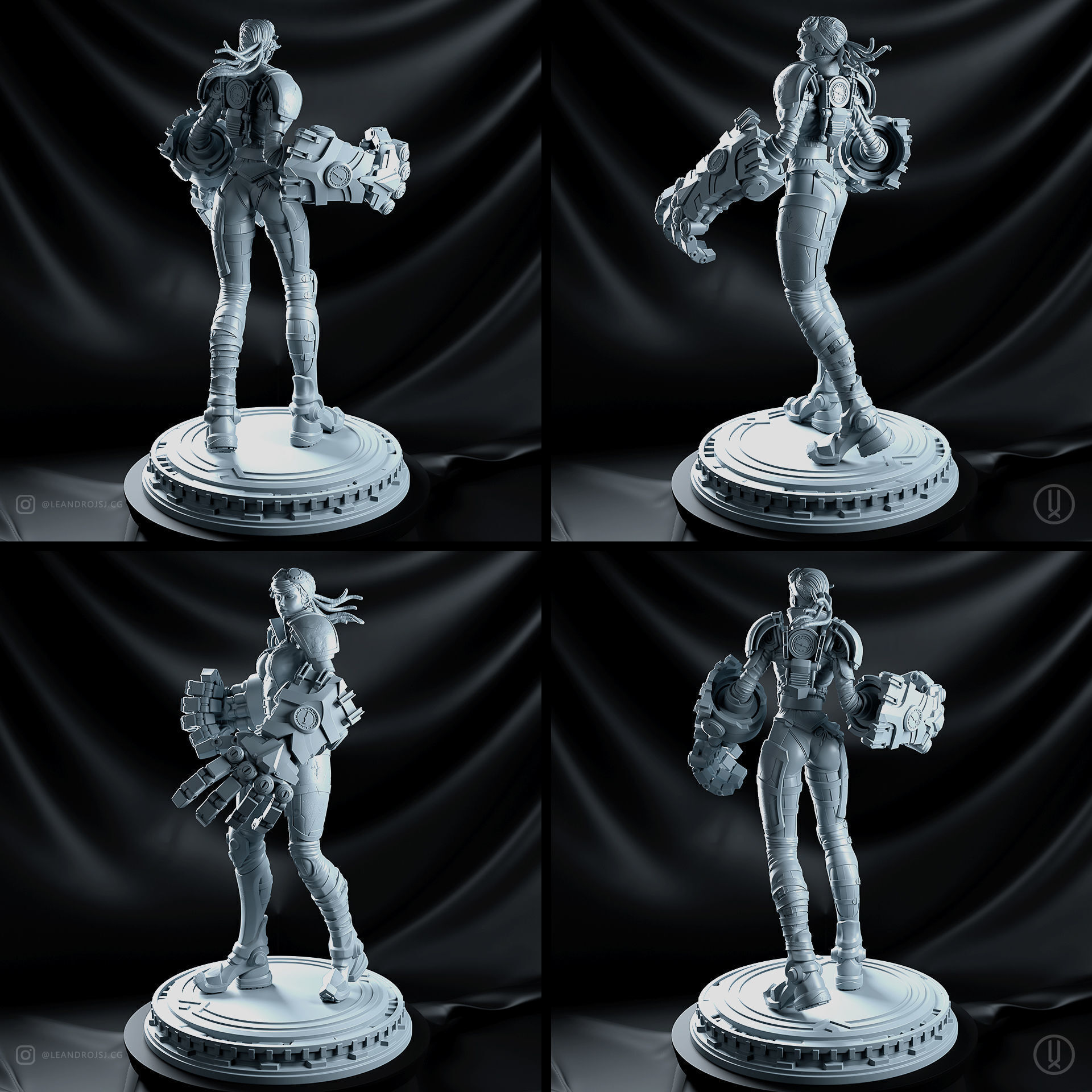  League of Legends  3D print model_5