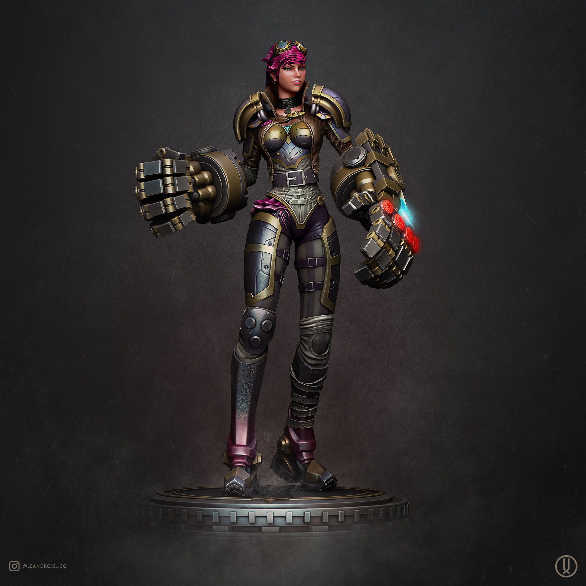  League of Legends  3D print model_2