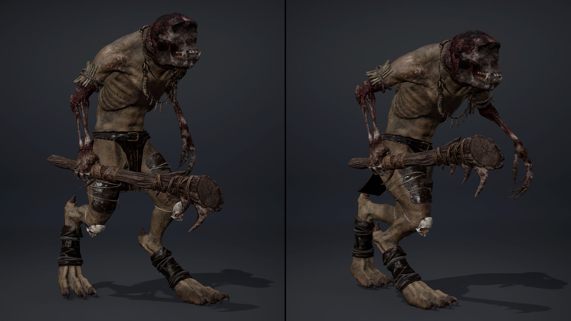 Gloomheart Furry Low-poly 3D model_11