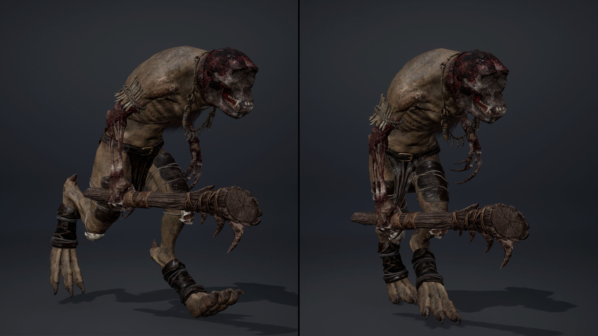 Gloomheart Furry Low-poly 3D model_12