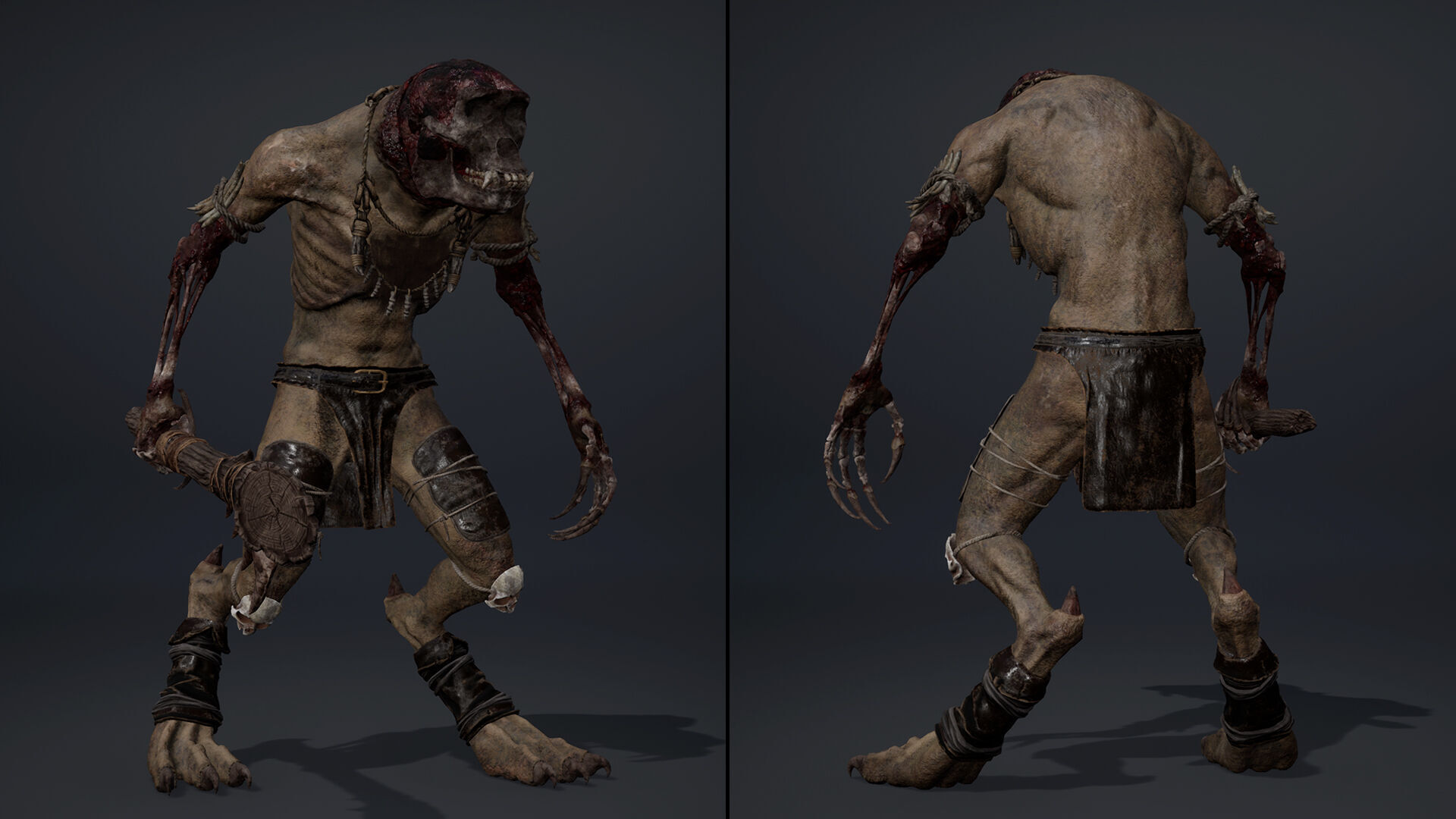 Gloomheart Furry Low-poly 3D model_5