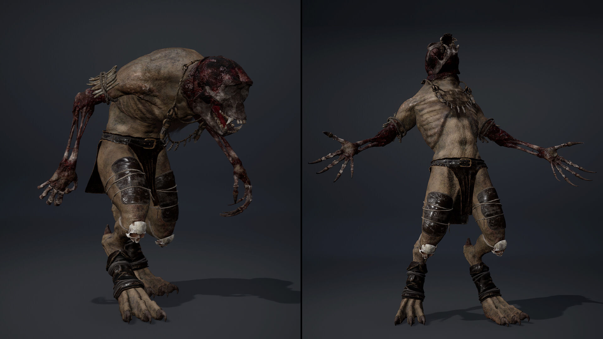 Gloomheart Furry Low-poly 3D model_9