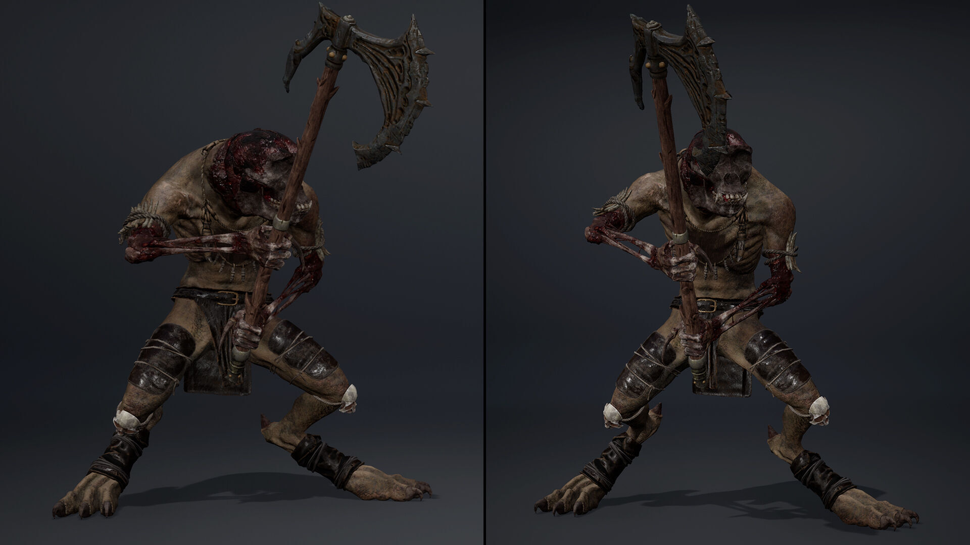 Gloomheart Furry Low-poly 3D model_8