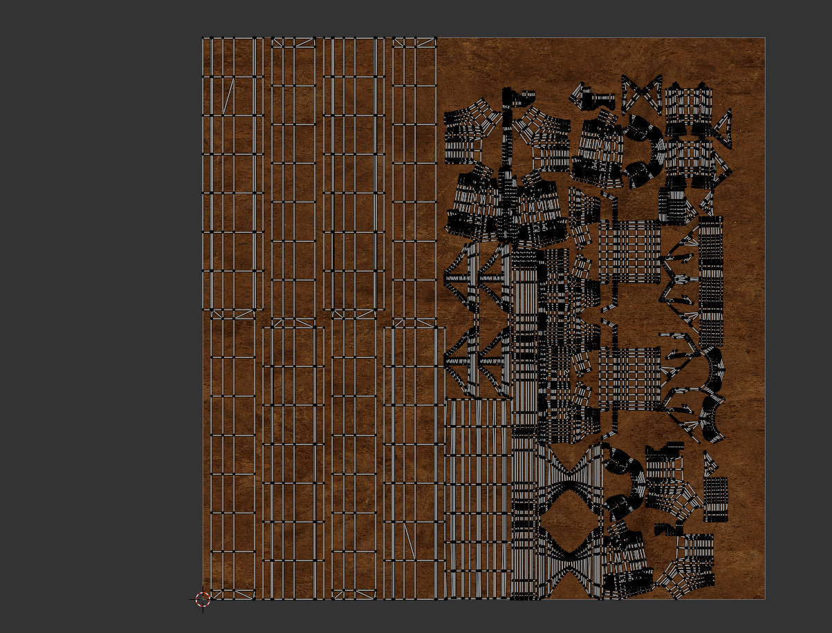 Medieval Table 3D Model 3D model_7