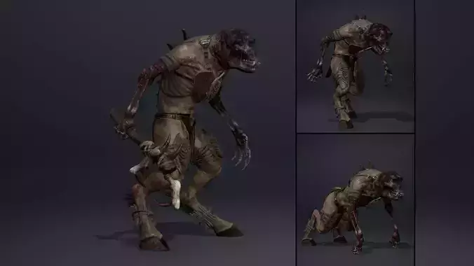 Gloom Barbarian Damaged