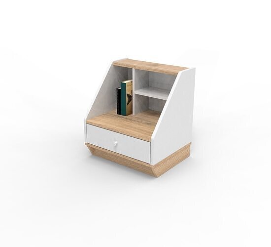 Modern Minimalist Side Table Night Stand End Table 3D model