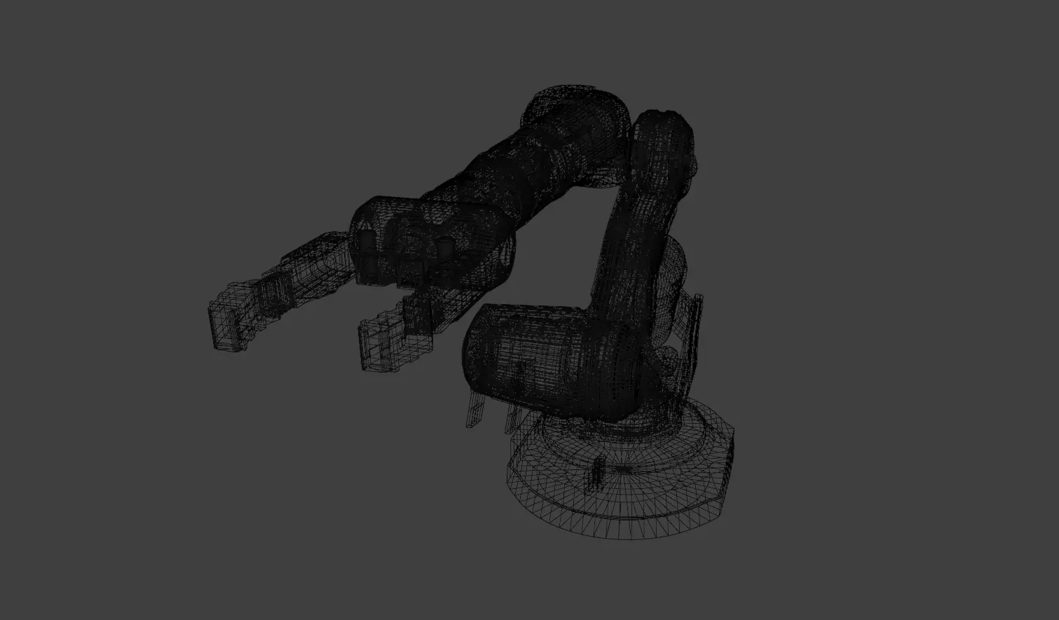 Robotic Arm Hogers V3 3D model_11