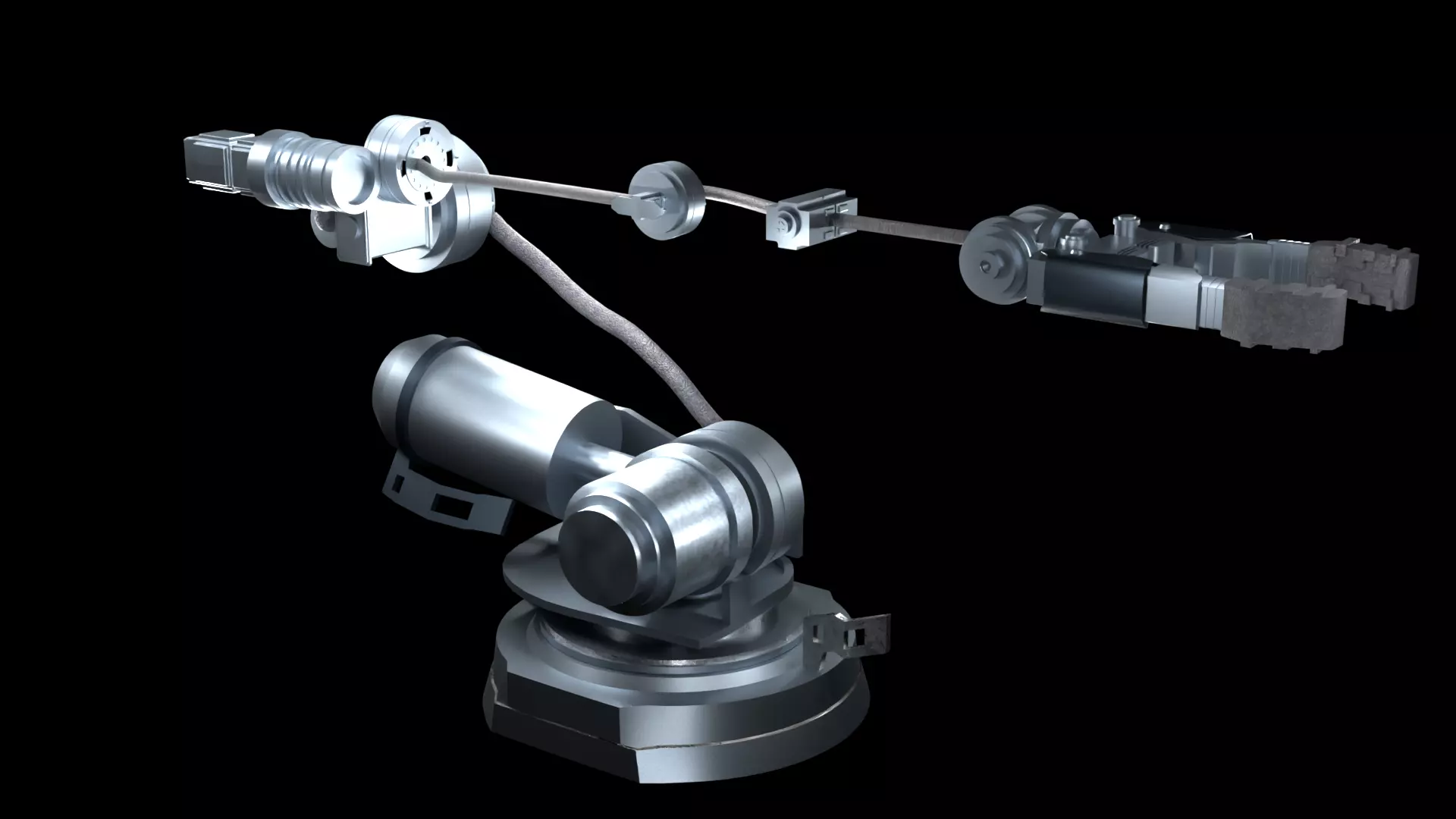 Robotic Arm Hogers V3 3D model_6