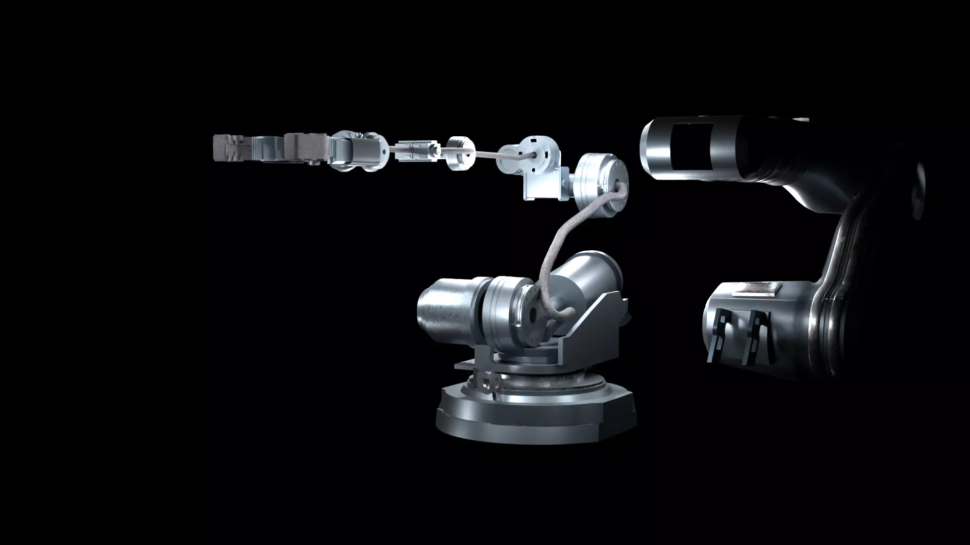 Robotic Arm Hogers V3 3D model_5