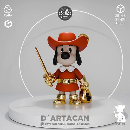 DARTACAN 3D print model