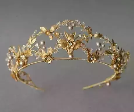 Gold Queen Crown  3D print model