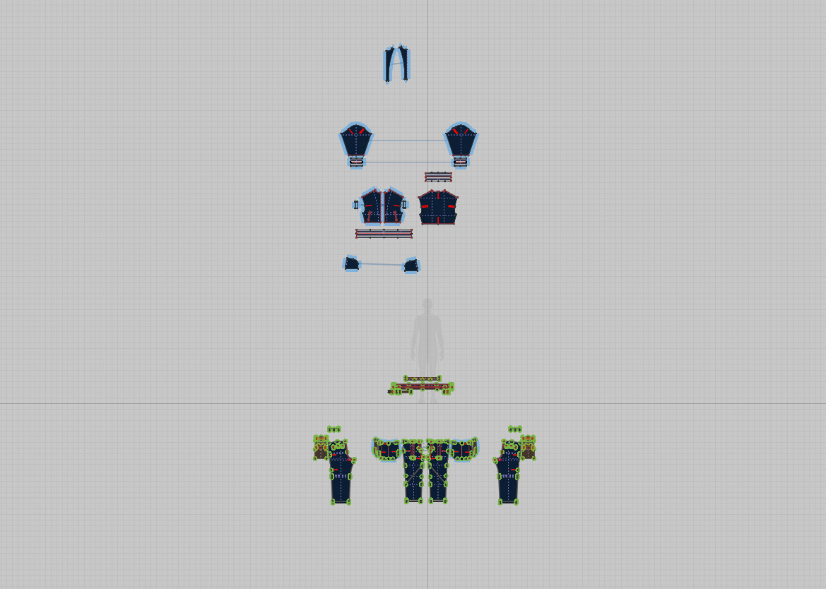 Midnight Stride Set 3D print model_2