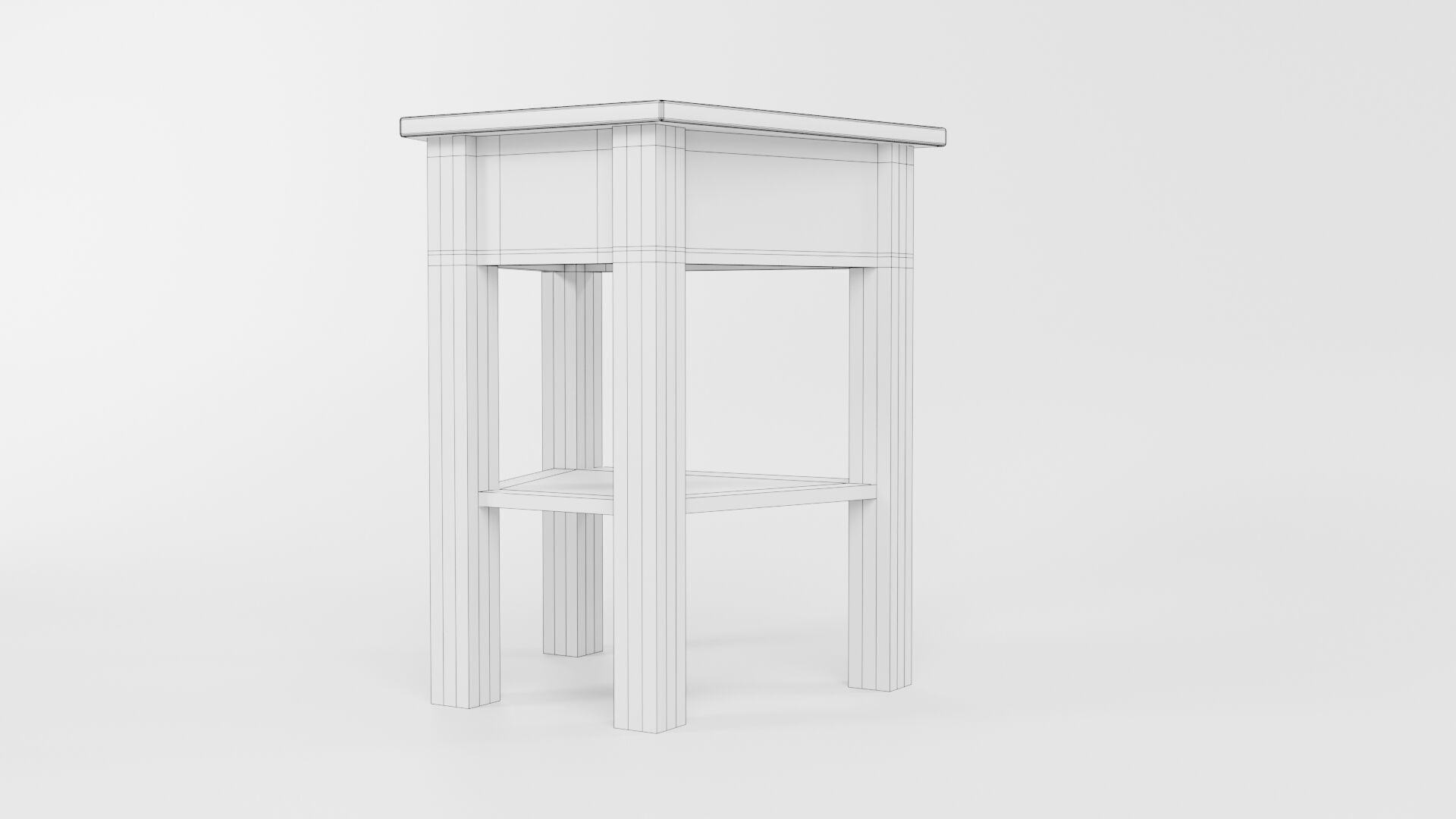 Side Table CG5 3D model_9