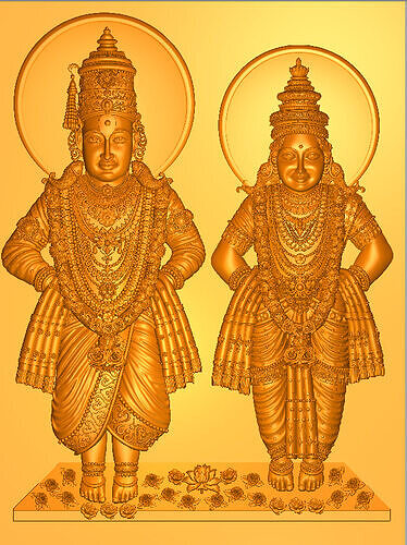 vittal rukmini 3D print model