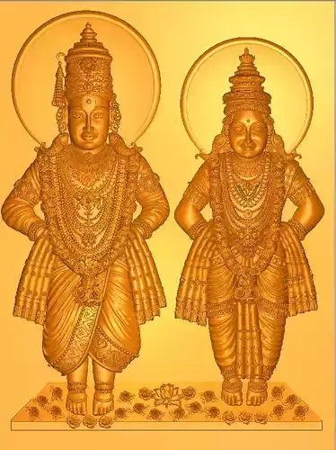 vittal rukmini 3D model
