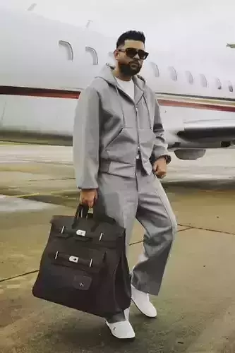 A stylish hoodie and a popular singer