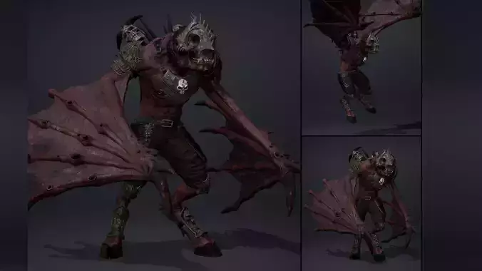 Gloom Spearman Wing2