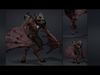 Gloom Spearman Wing2 Low-poly 3D model_2