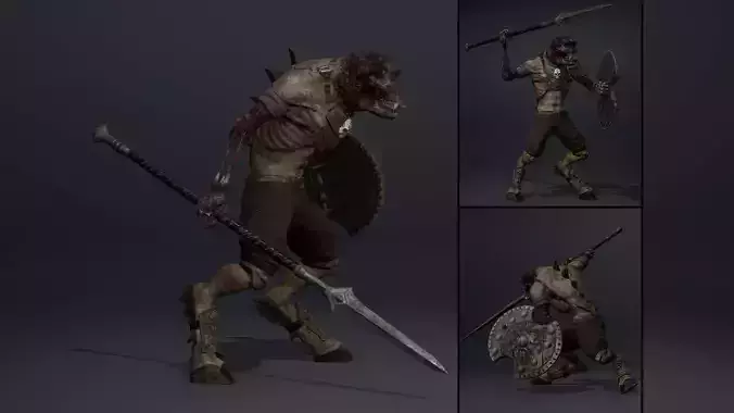 Gloom Spearman Damaged