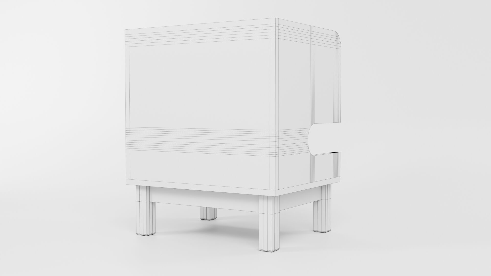 Side Table CG8 3D model_9