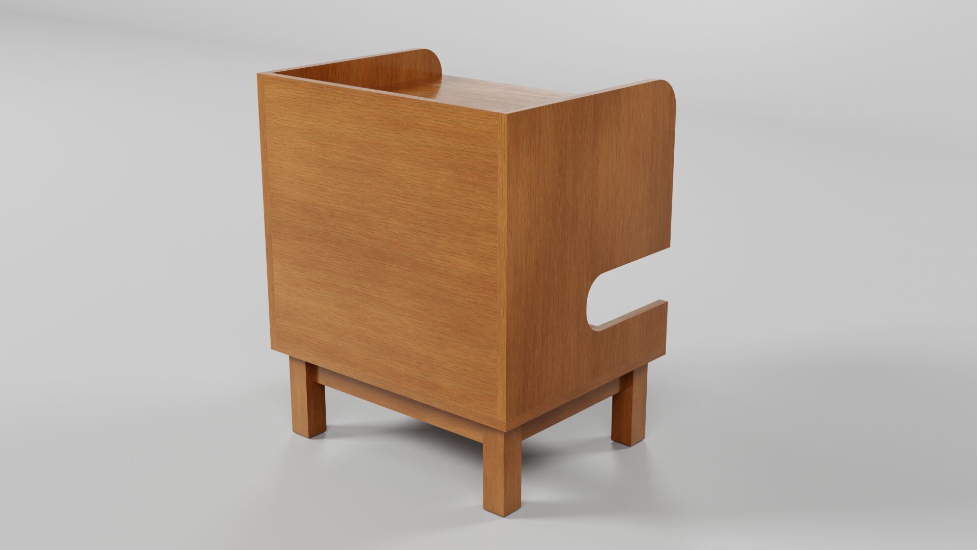 Side Table CG8 3D model_7