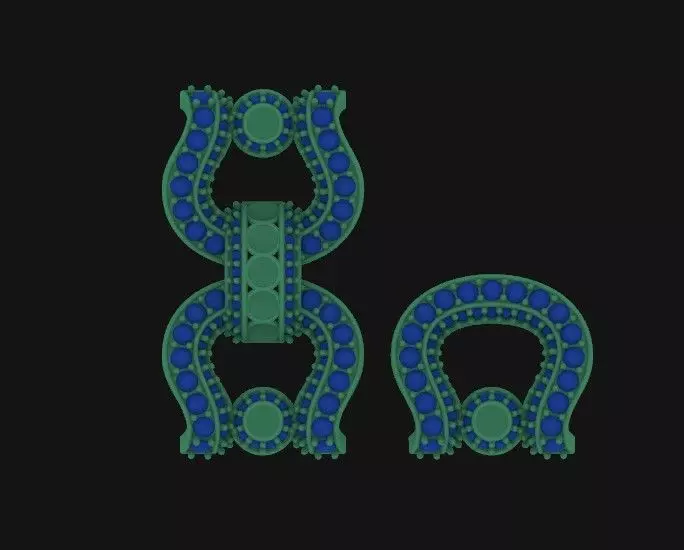 Coral Necklace 3D print model_0