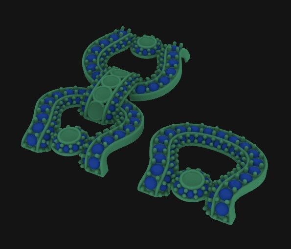 Coral Necklace 3D print model_1