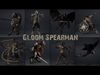 Gloom Spearman Arm2 Low-poly 3D model_3