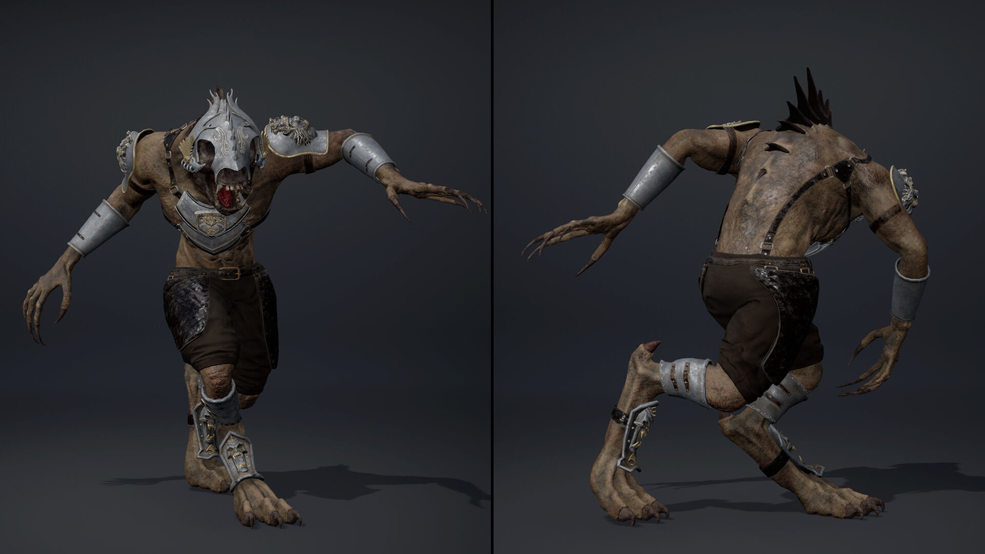 Gloom Spearman Arm1 Brutal Low-poly 3D model_19