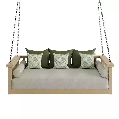 Sunday Porch Swing with Cushions