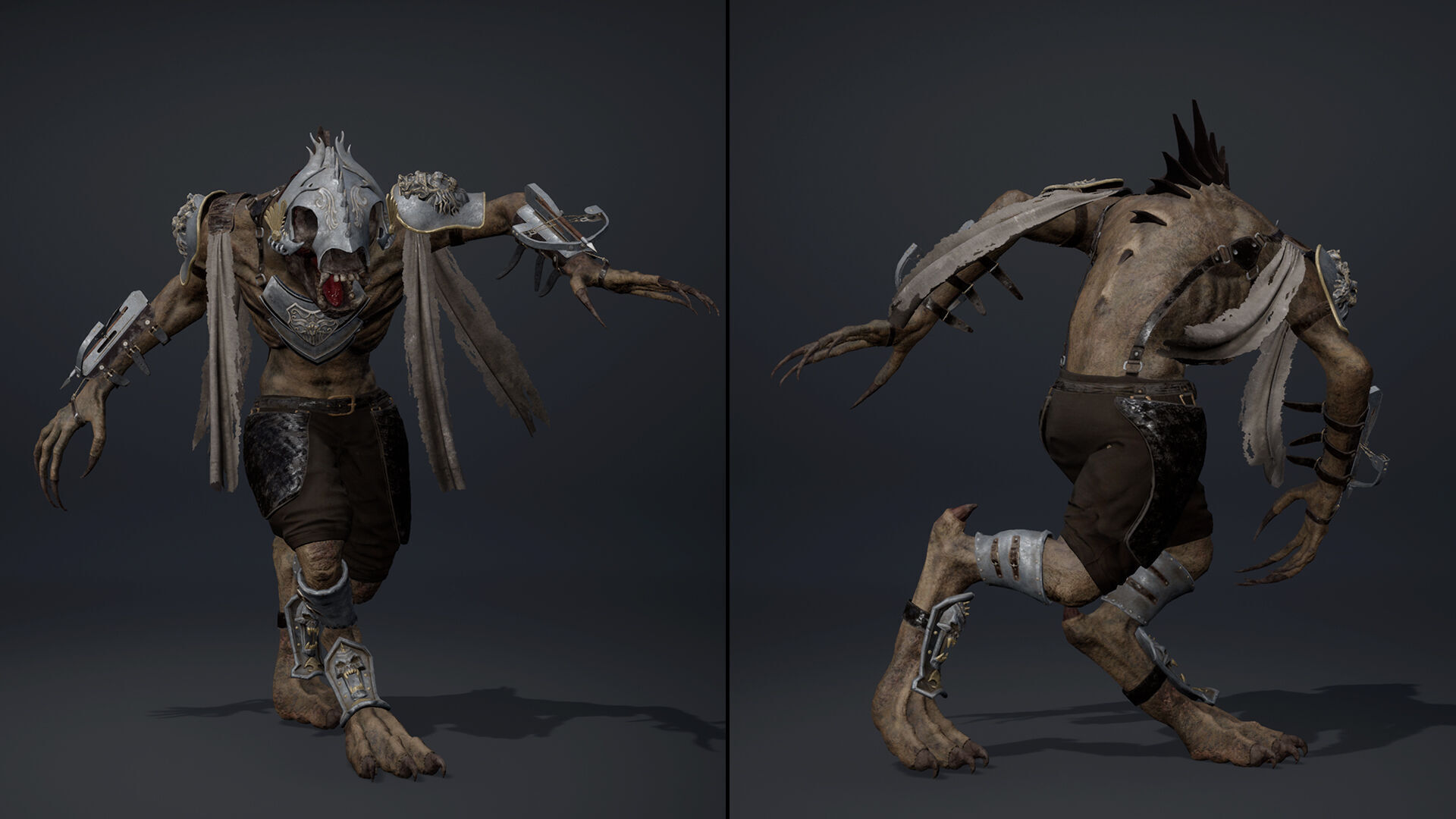 Gloom Spearman Arm1 Low-poly 3D model_18