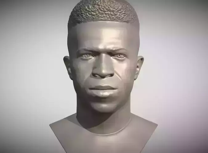 Vinicius Jr bust 3D print model