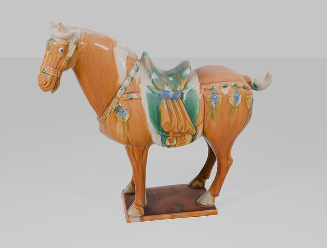 Photogrammetry 3D Model---Porcelain horse Texture