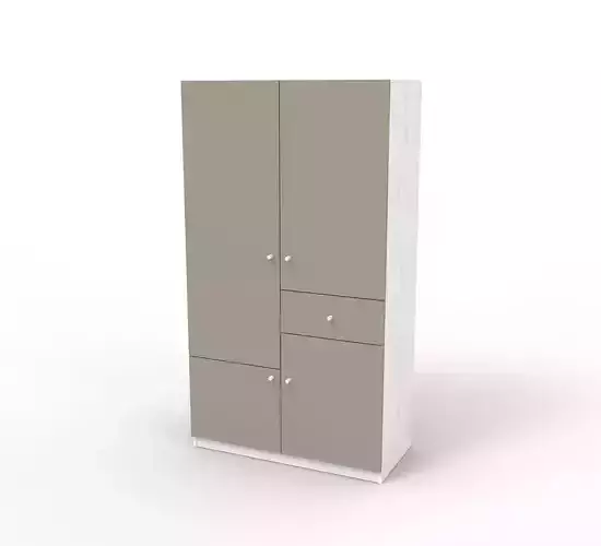 Modern Minimalist Credenza Cabinet 