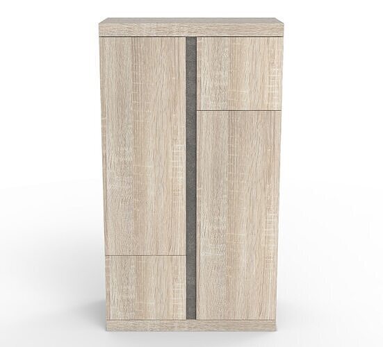 Modern Minimalist Credenza Cabinet  3D model