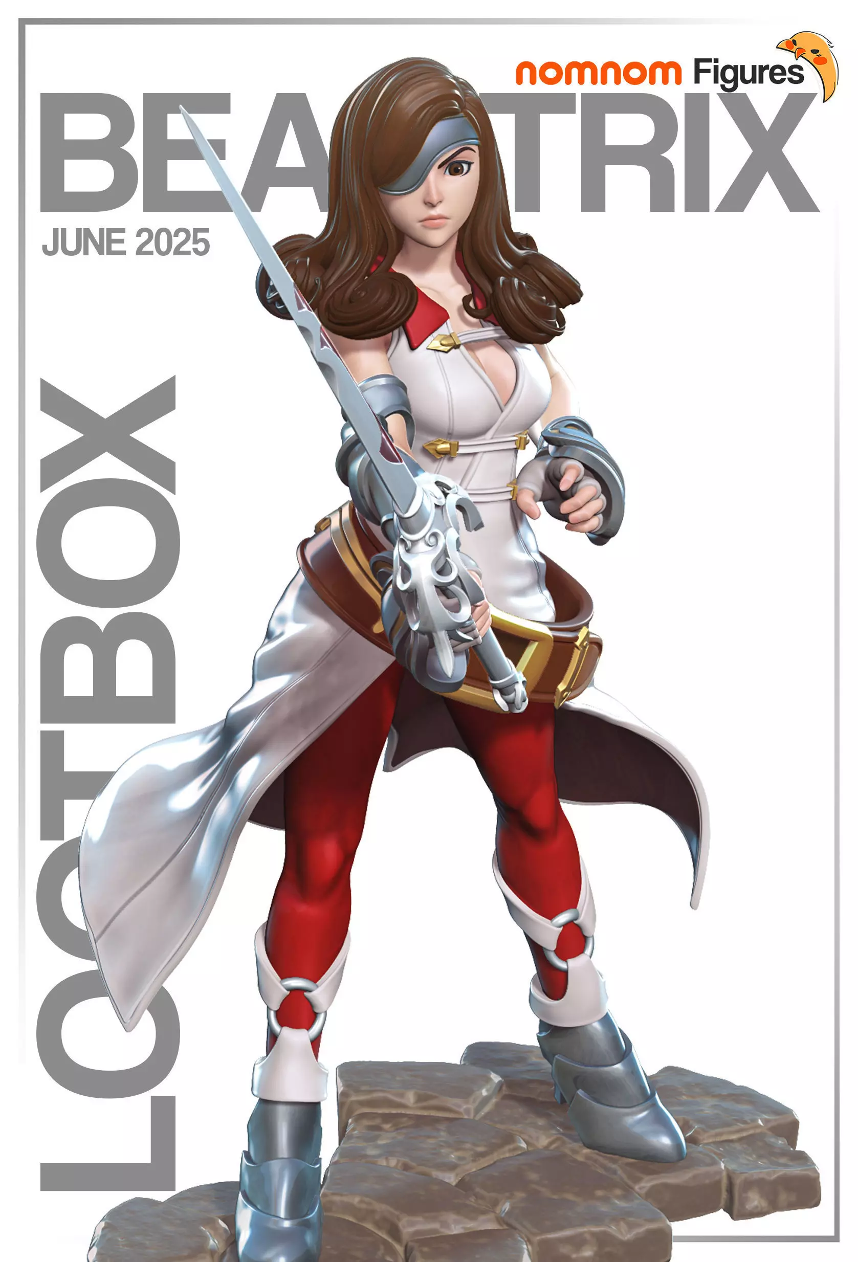 Beatrix - Final Fantasy IX 3D print model_0