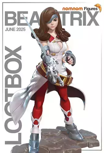Beatrix - Final Fantasy IX 3D print model