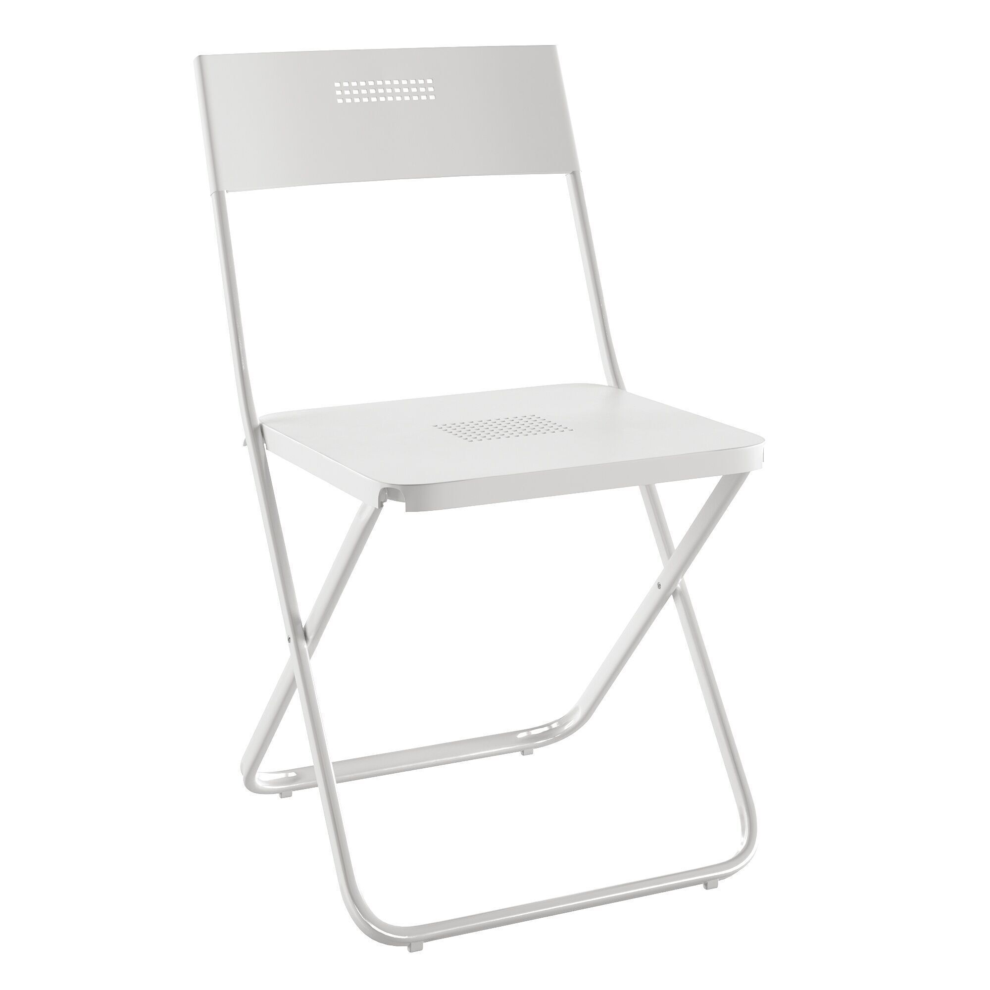 Ikea Hogon Parasol and Torparo Fejan outdoor table chair 3D model_2