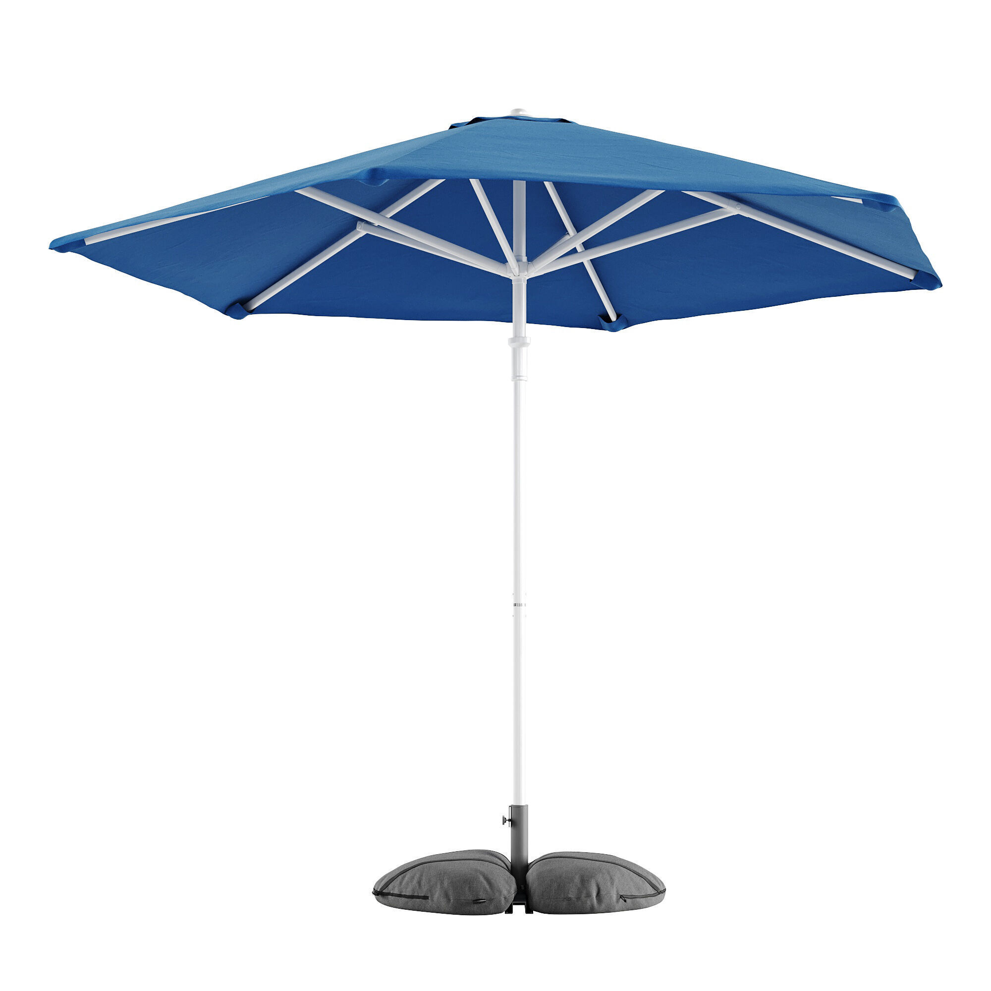 Ikea Hogon Parasol and Torparo Fejan outdoor table chair 3D model_1