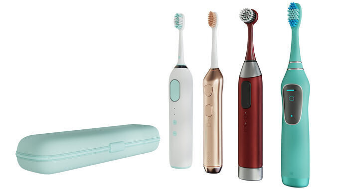 Electric Toothbrush collection 3D model