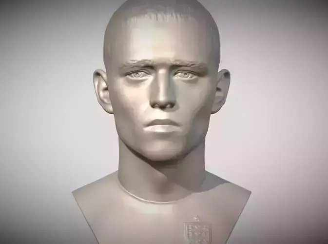 Phil Foden bust for 3D printing 3D print model