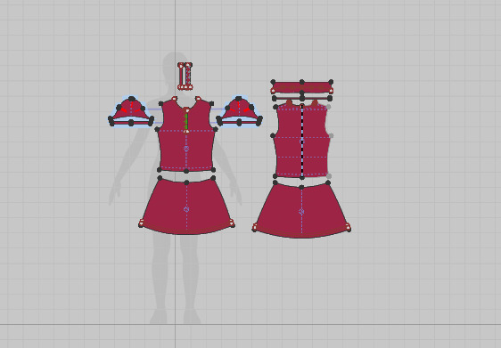 Berry Swing Dress 3D print model_2