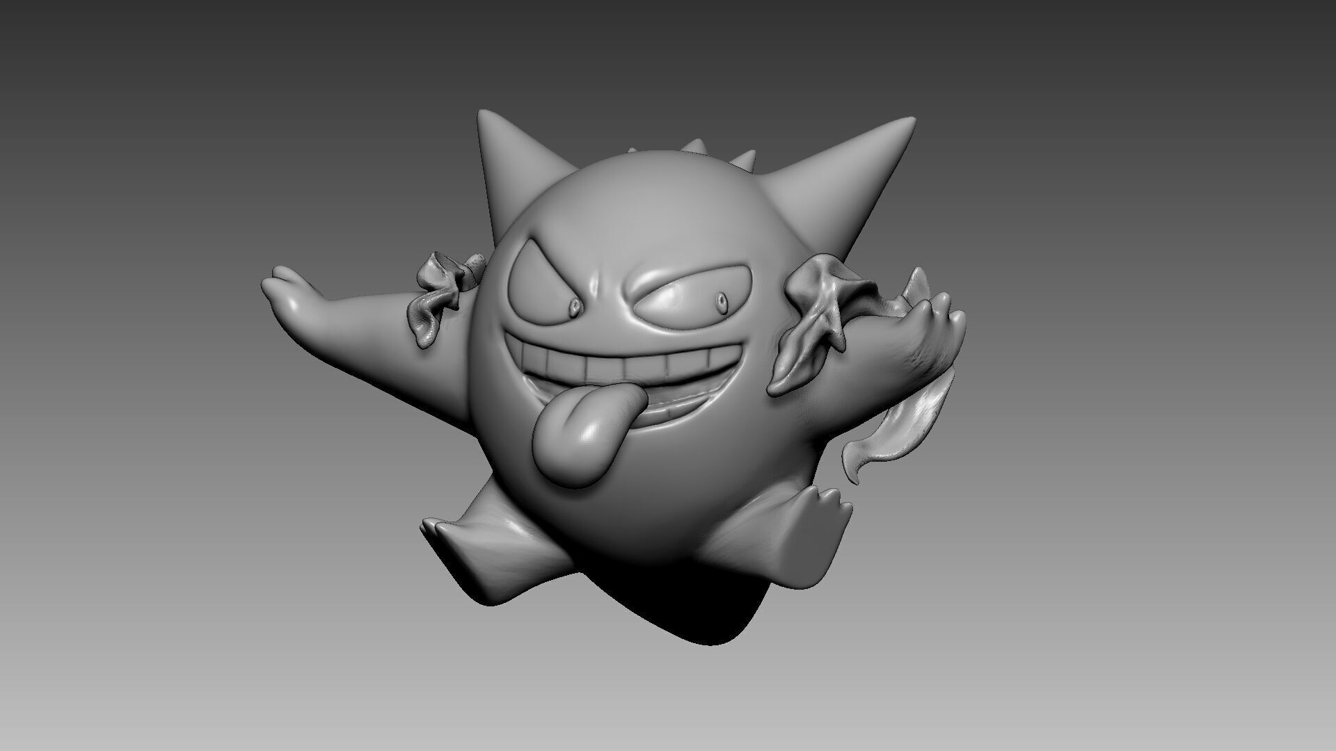 Pokemon Ash Ketchum Champion Statue by Egg Studio 3D print model_11