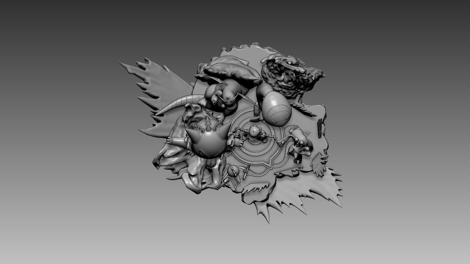 Pokemon Ash Ketchum Champion Statue by Egg Studio 3D print model_6