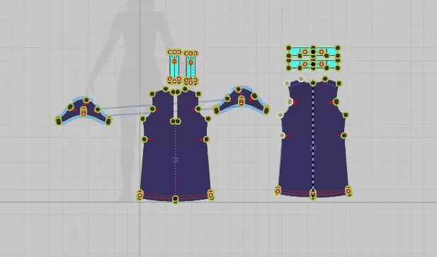 Lagoon Breeze Dress 3D print model_0