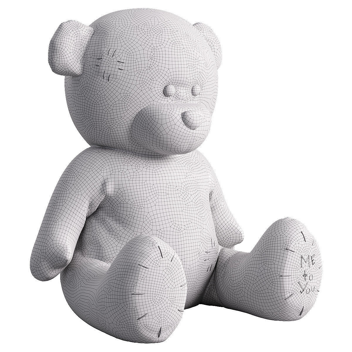 bear toy 3D model_1