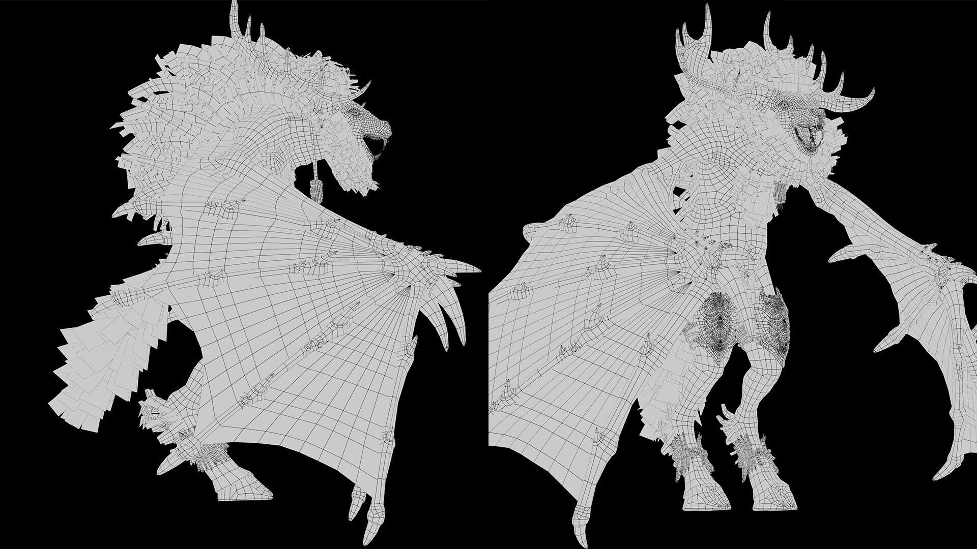 Nightwhisper 3 Low-poly 3D model_14