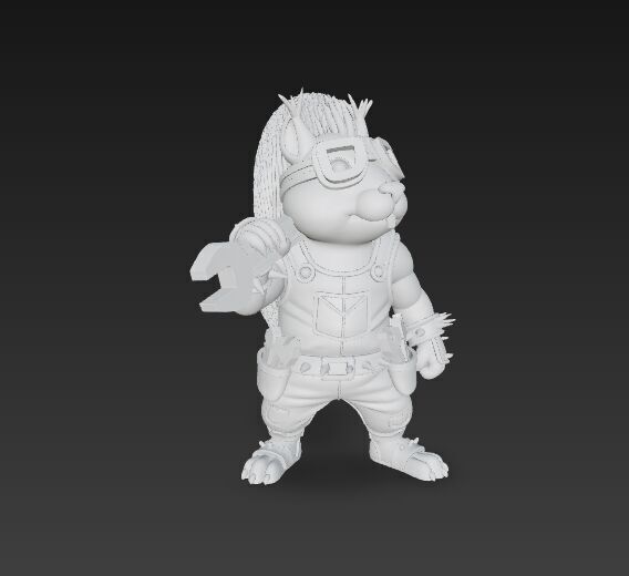 Stylized Cartoon Characters Collection 3D Printable Figurines 3D print model_86