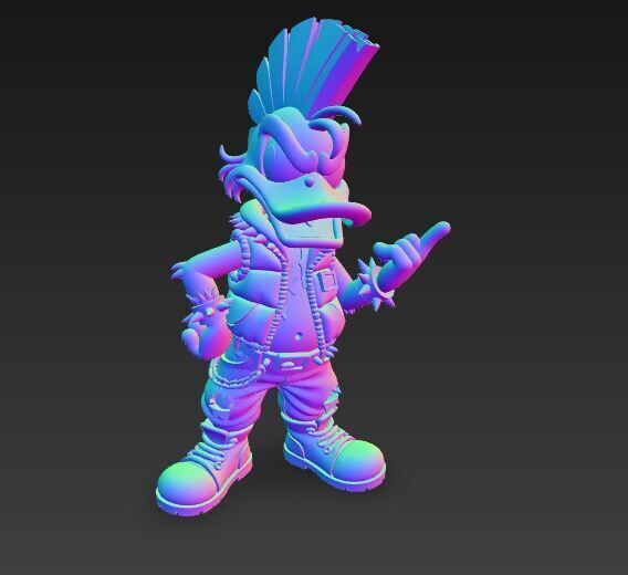Stylized Cartoon Characters Collection 3D Printable Figurines 3D print model_16